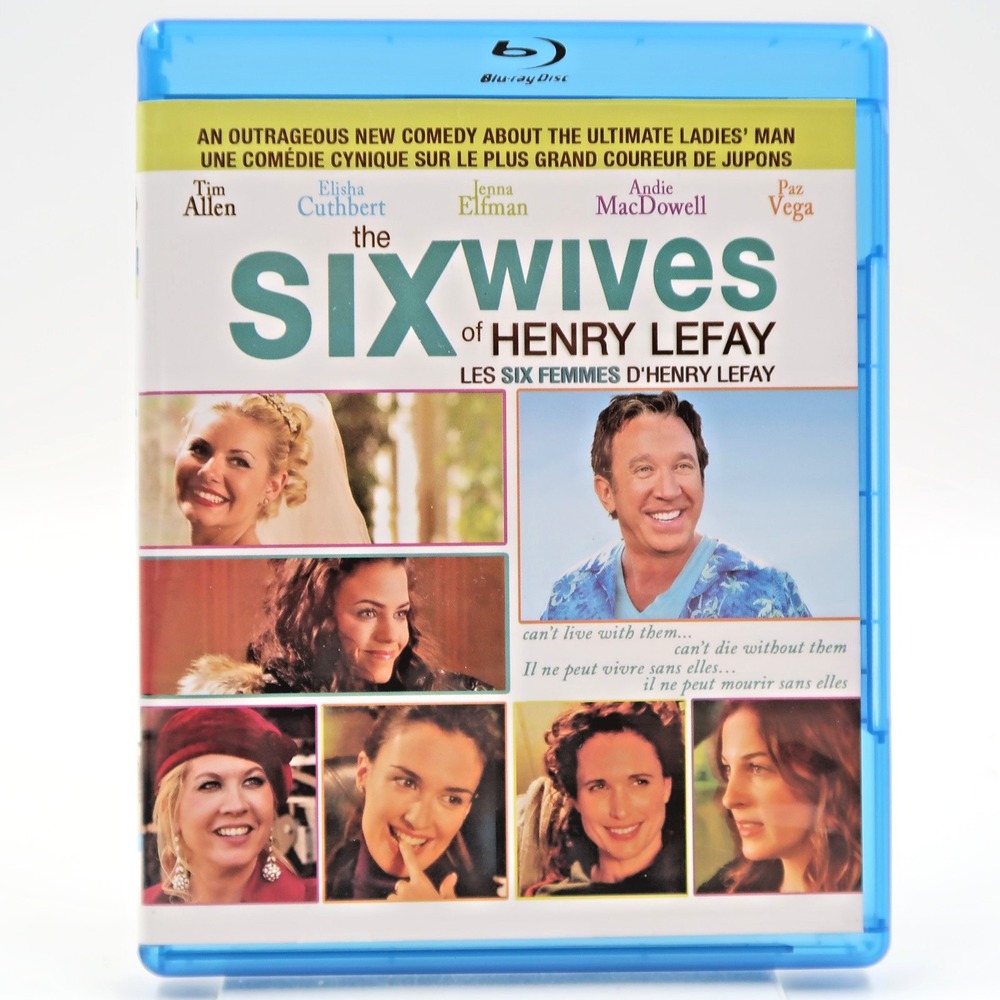 The Six Wives of Henry Lefay Blu-ray Disc 2009 Tim Allen Comedy Movie PG